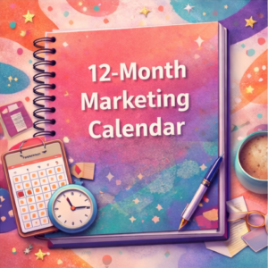 12 Month Beauty Business Marketing Calendar